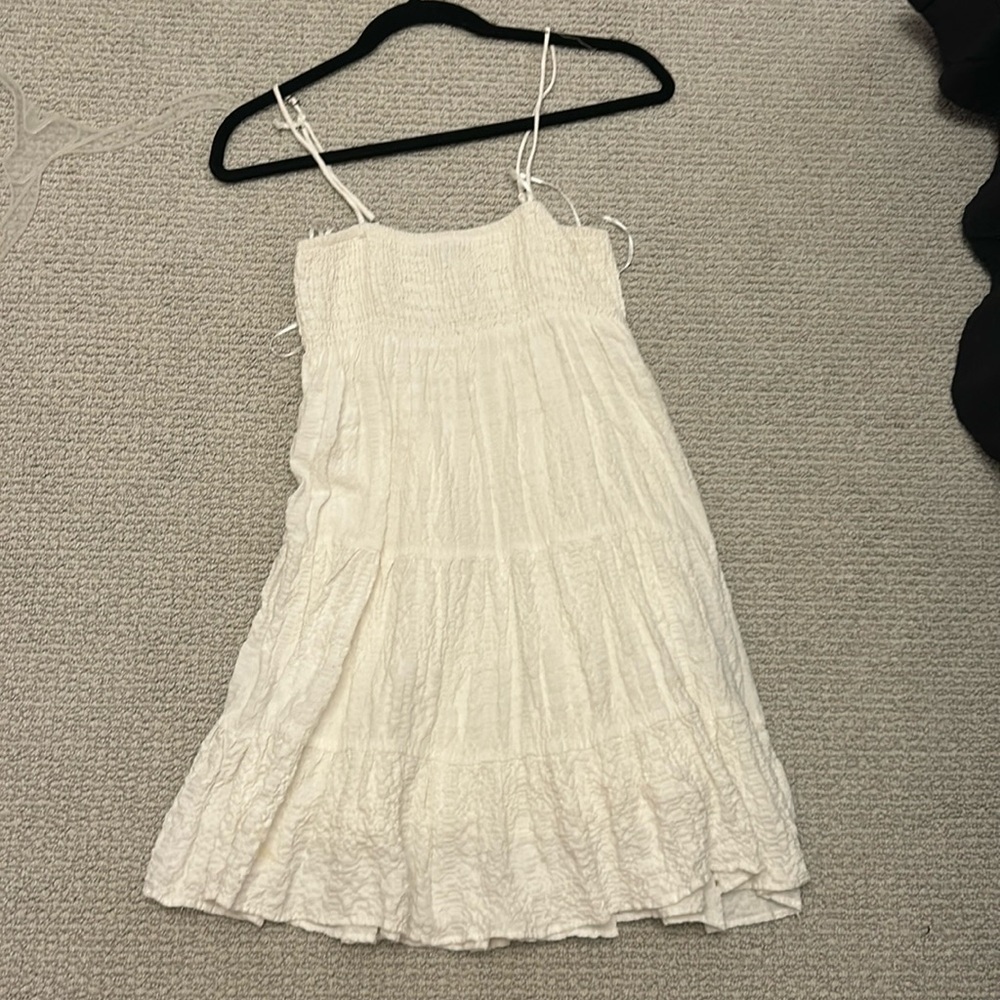 White Zara dress